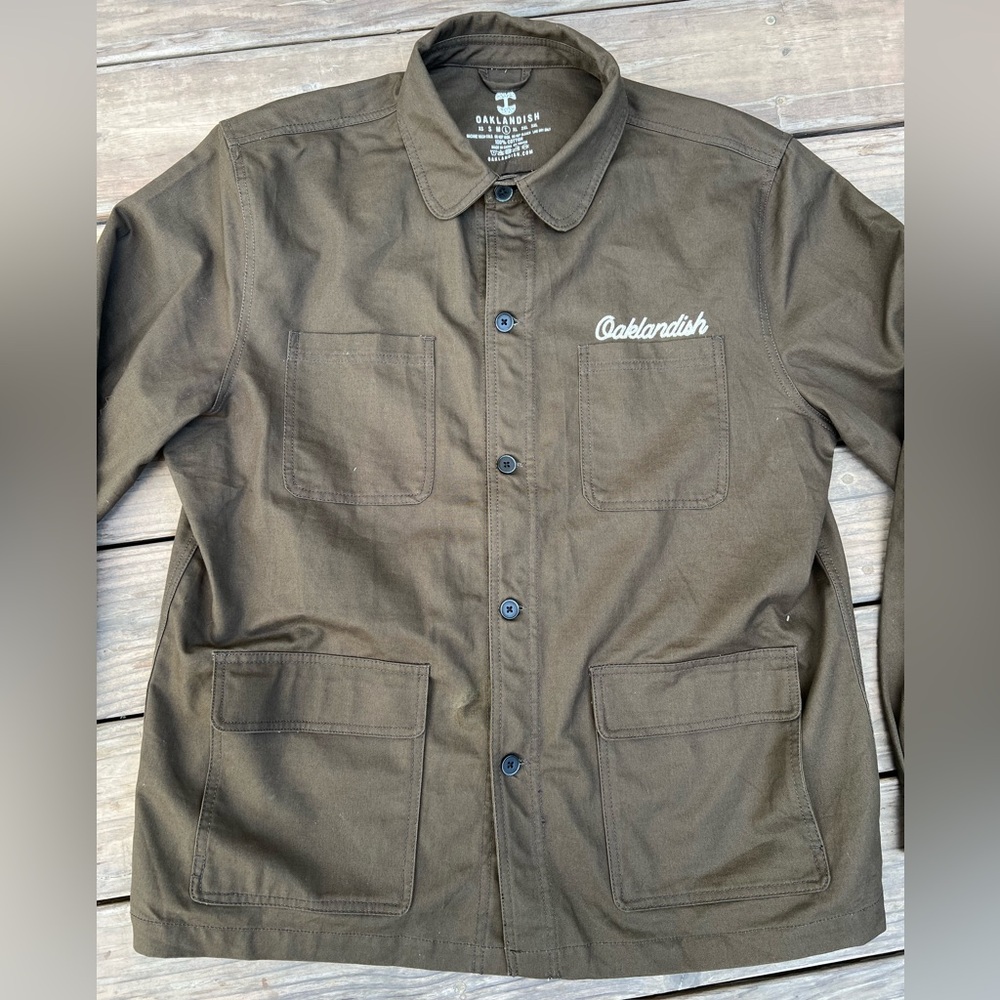 Oaklandish Brown Button Up Jacket - image 2